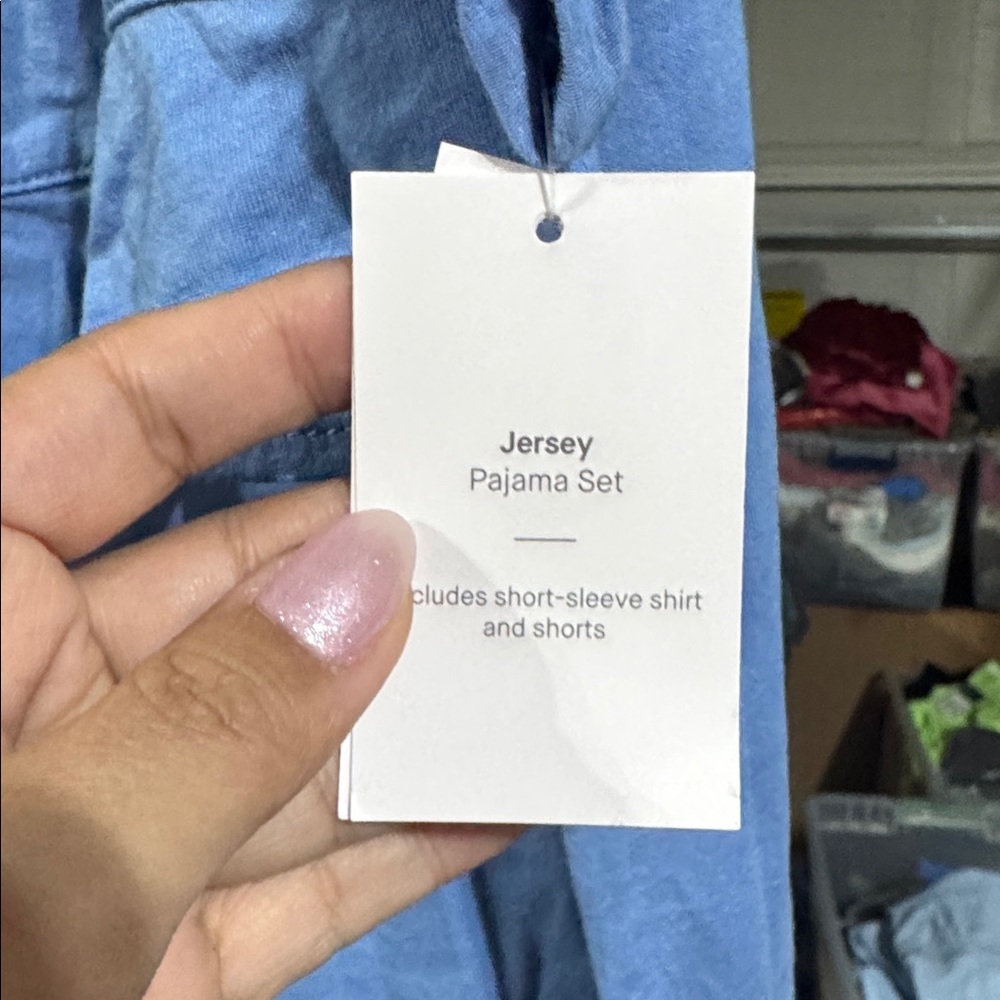 Not available anymore!!! Size Medium Auden Jersey pajama short set - Picture 2 of 5